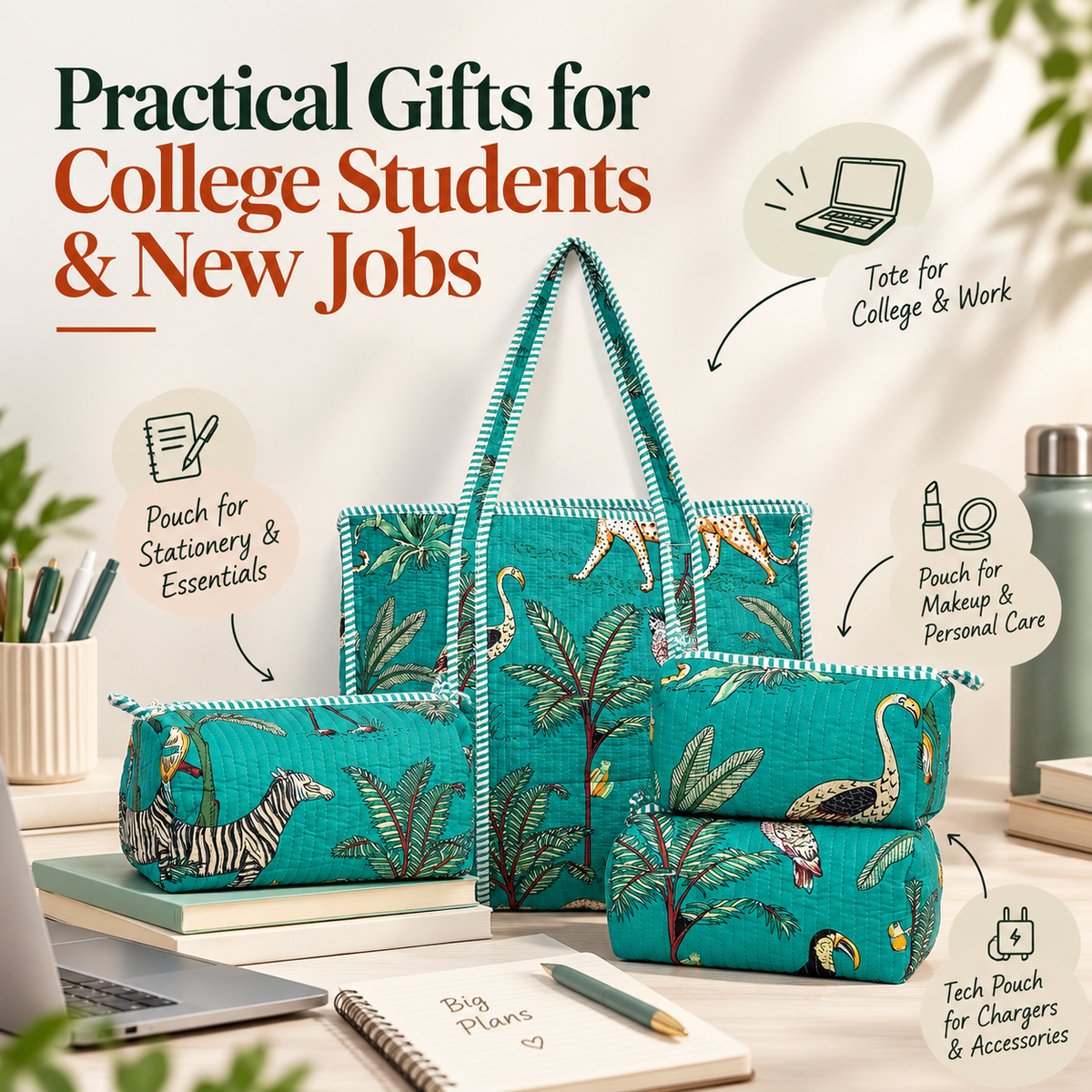 Practical Gifts for College Students & New Jobs