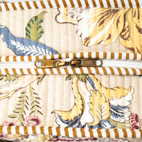 Beige Botanica Quilted Cotton Tote Bag (18x18) thumbnail 6