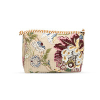 Beige Botanica Quilted Cotton Pouch Set of 3 thumbnail 7